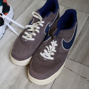 Nike Air Force 1 '07 Lv8 Dark Mushroom/Binary Blue